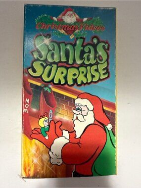 Santa’s Surprise VHS Christmas Cartoons Public Domain Holiday Vintage